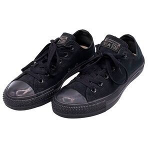 Converse Chuck Taylor All Star Low Top Black Monochrome Sneakers M5039 Men 7 W 9